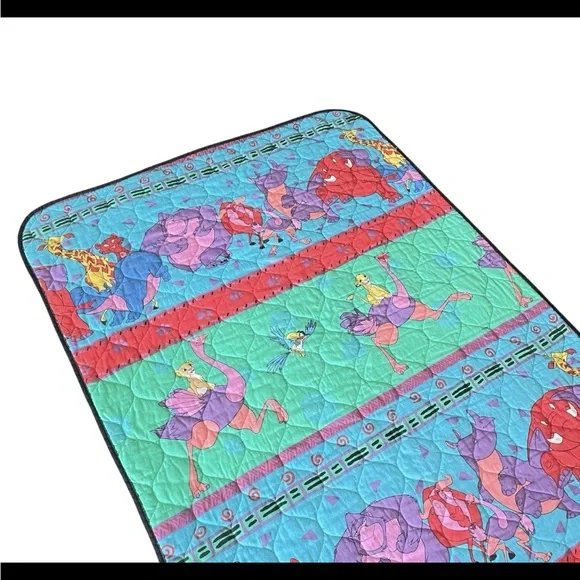 Vintage Disney The Lion‎ King  Blanket Toddler Bed Baby Crib Blanket Comforter - Picture 4 of 6
